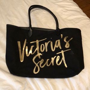 VS cheetah lined bag